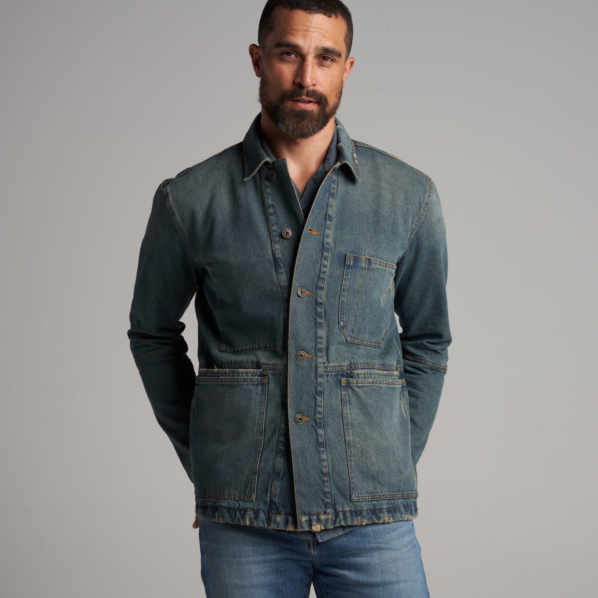 George – 1955 Vintage Denim Chore Jacket