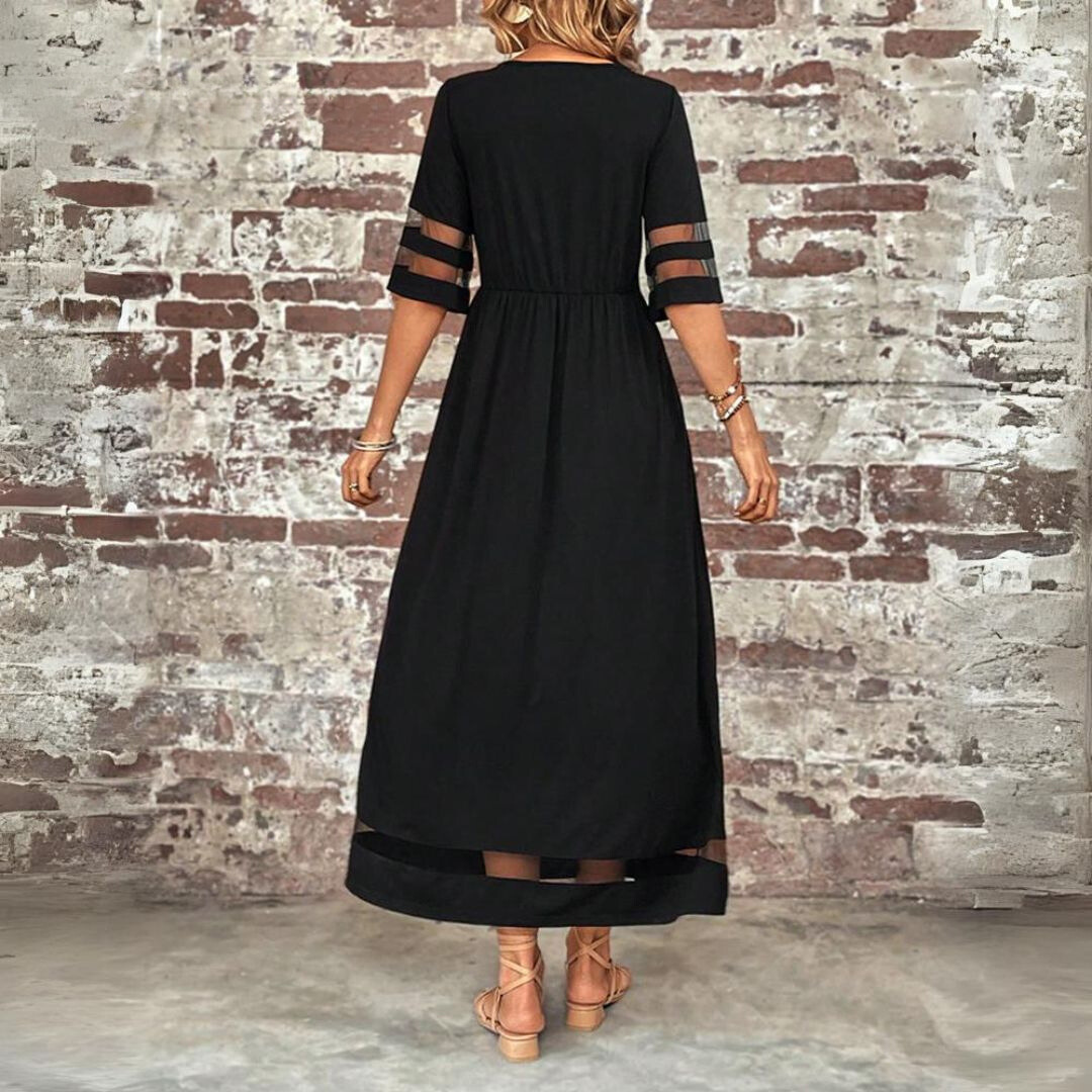 Aubrey™ – Abito midi modellante pancia piatta