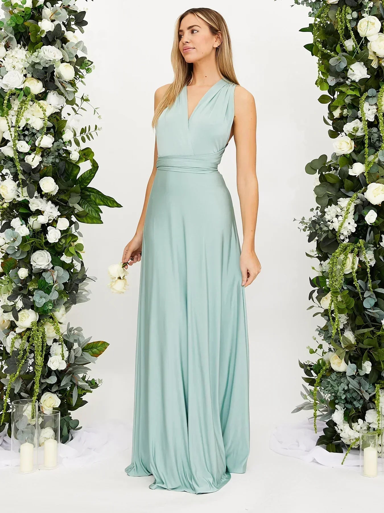 Nicole – Wrap-Back Maxi Dress