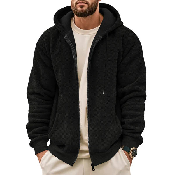 Brooklyn - Waffle Knit Hoodie