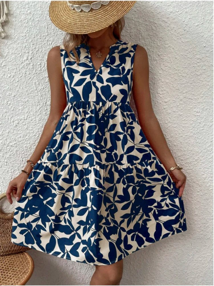 Avery™ - Chic Sleeveless Mini Dress