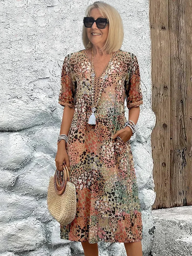 Dania™ – Vibrant Everyday Midi with Pockets