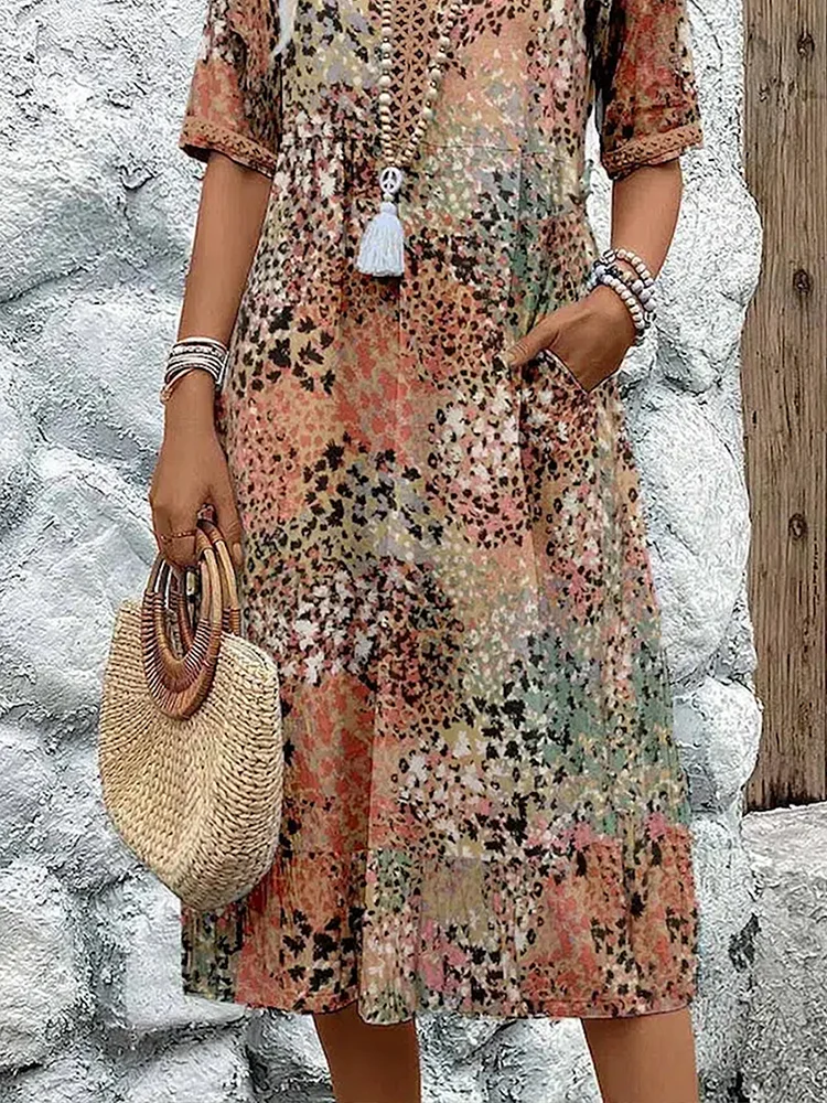 Dania™ – Vibrant Everyday Midi with Pockets