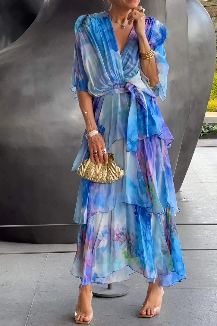Jade™ – Elegant Bohemian Maxi Dress