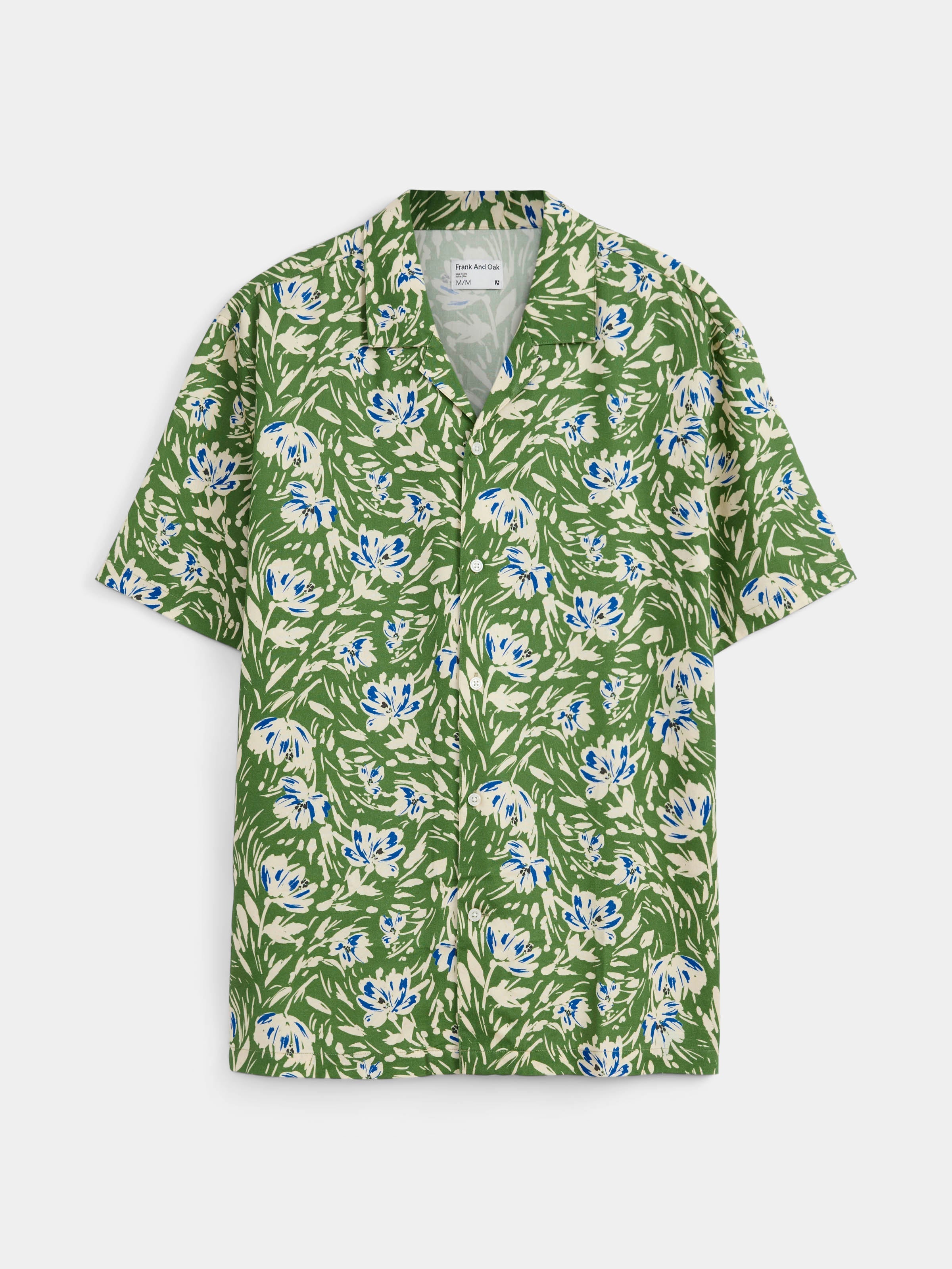 Oliver – Floral Camp Collar Shirt