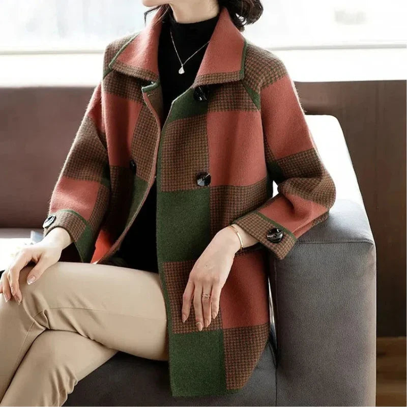 Loren - Plaid Coat