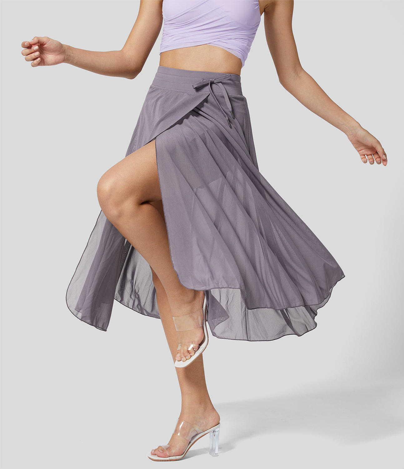 Ayla -  High-Waisted 2-in-1 Skirt