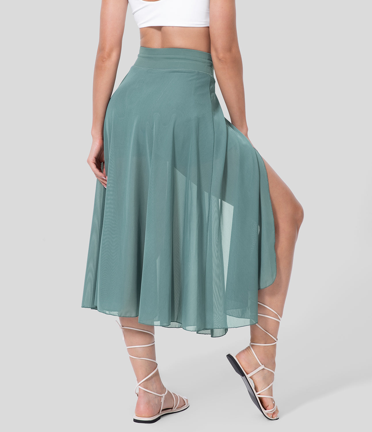 Ayla -  High-Waisted 2-in-1 Skirt