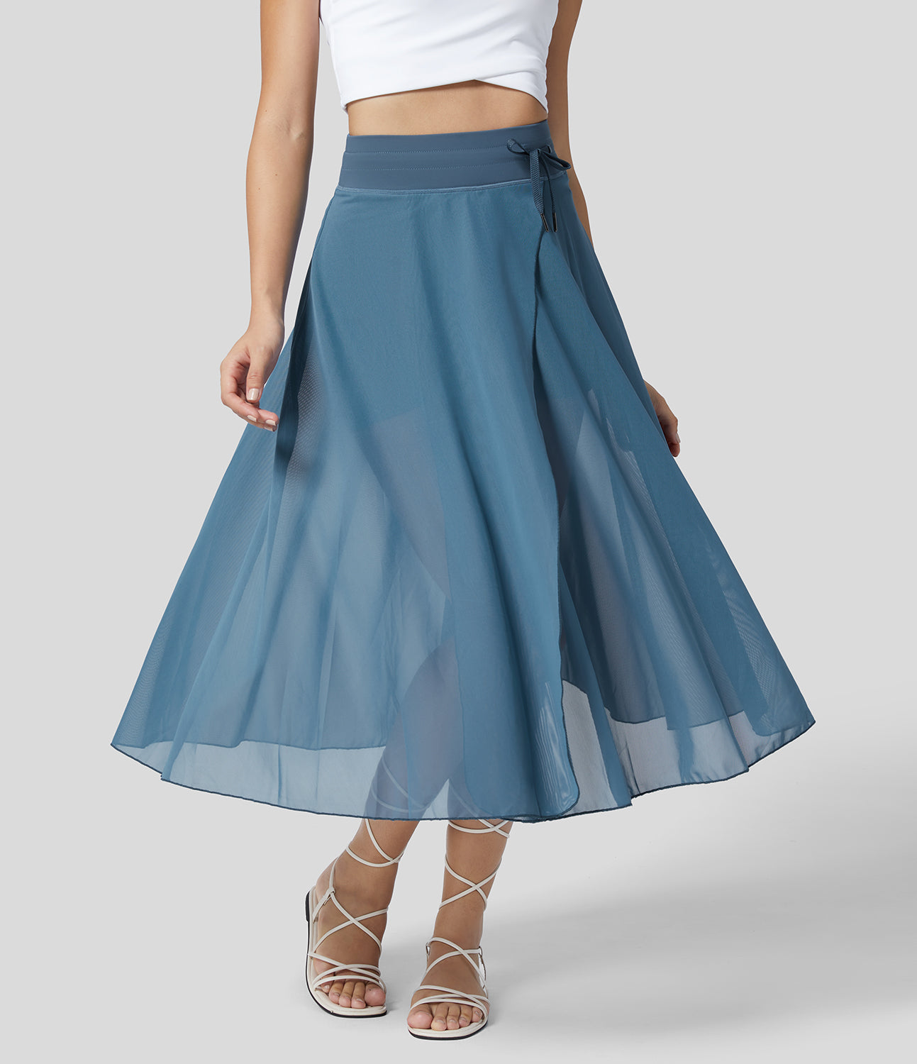 Ayla -  High-Waisted 2-in-1 Skirt