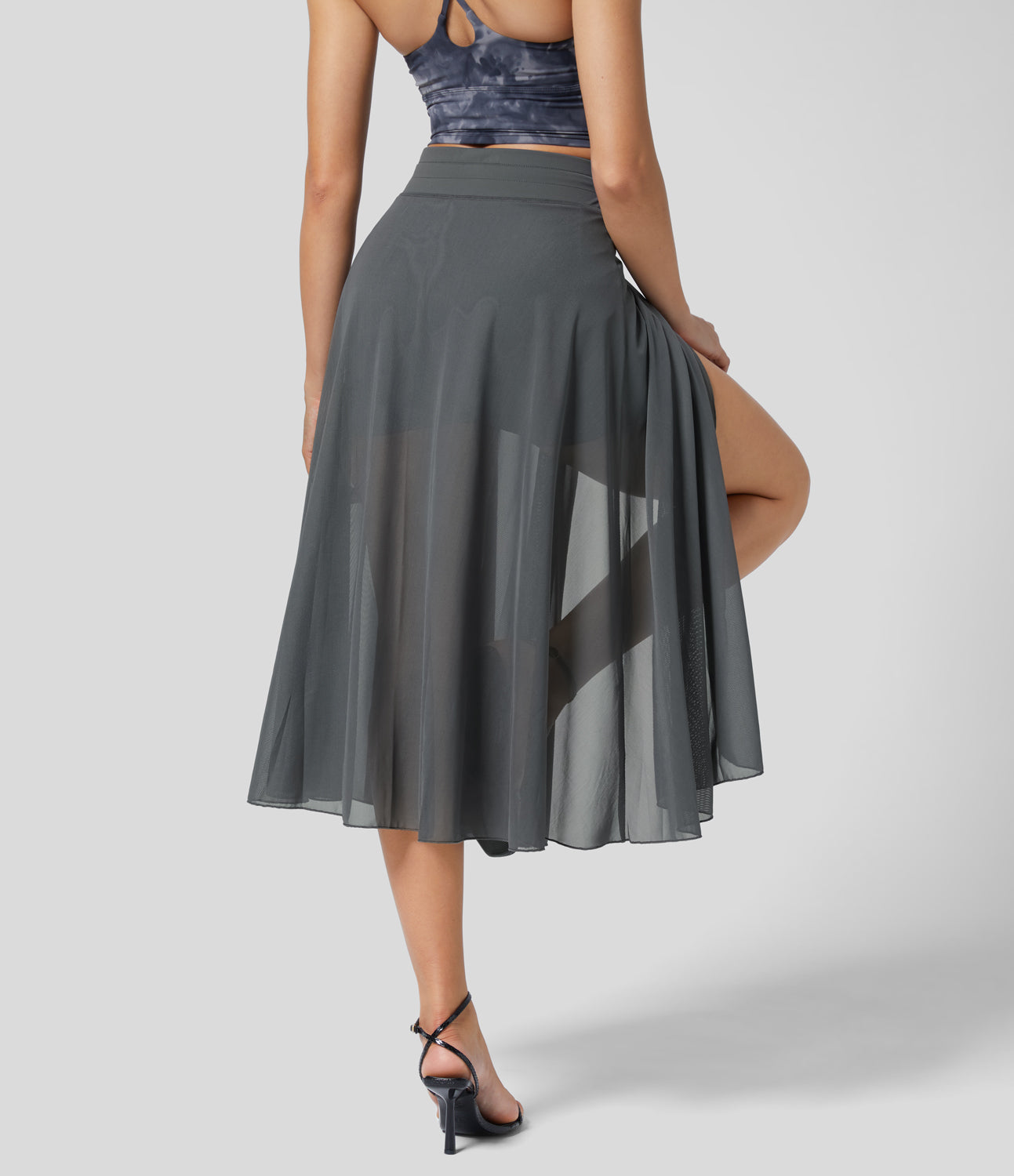 Ayla -  High-Waisted 2-in-1 Skirt