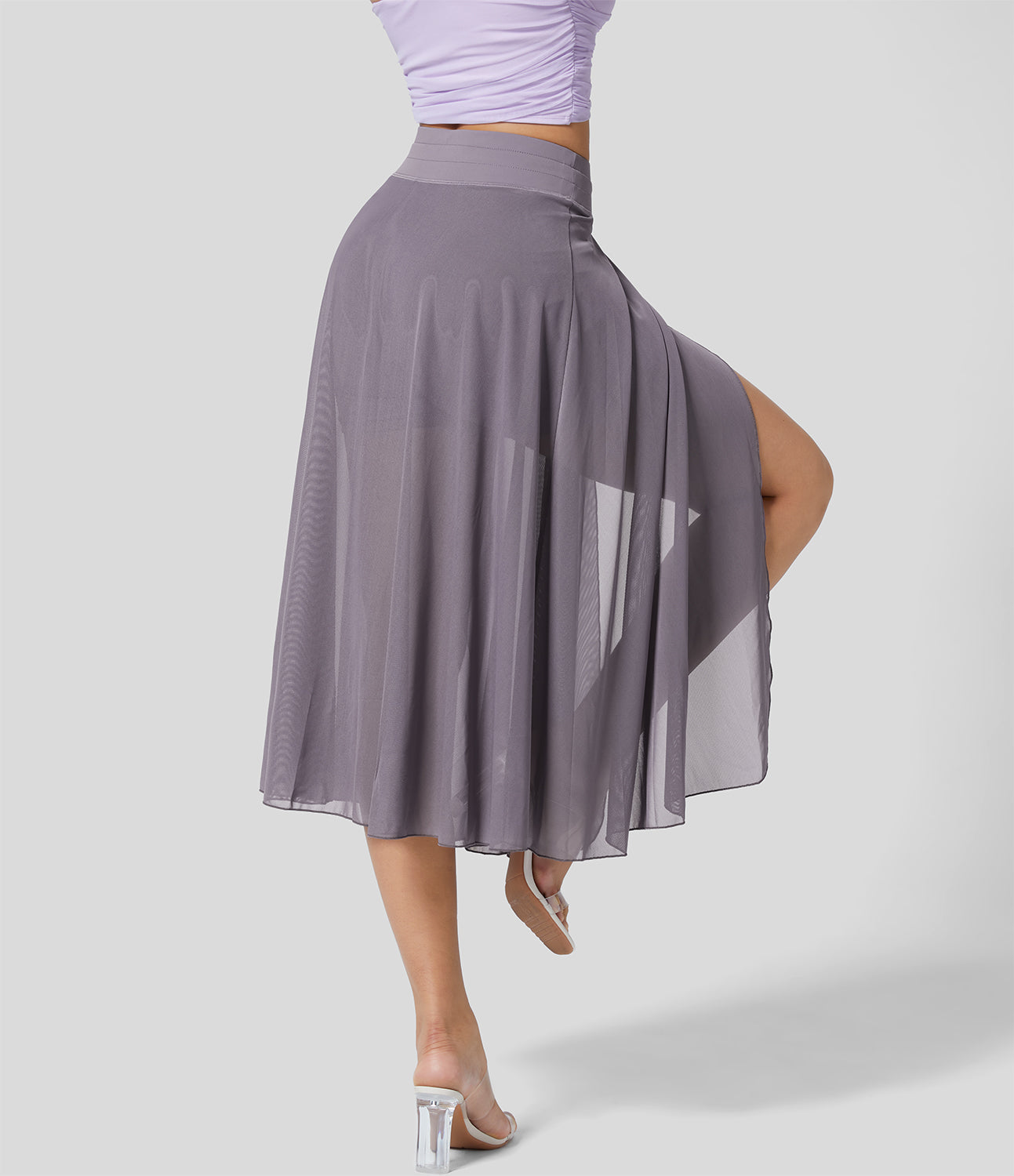 Ayla -  High-Waisted 2-in-1 Skirt