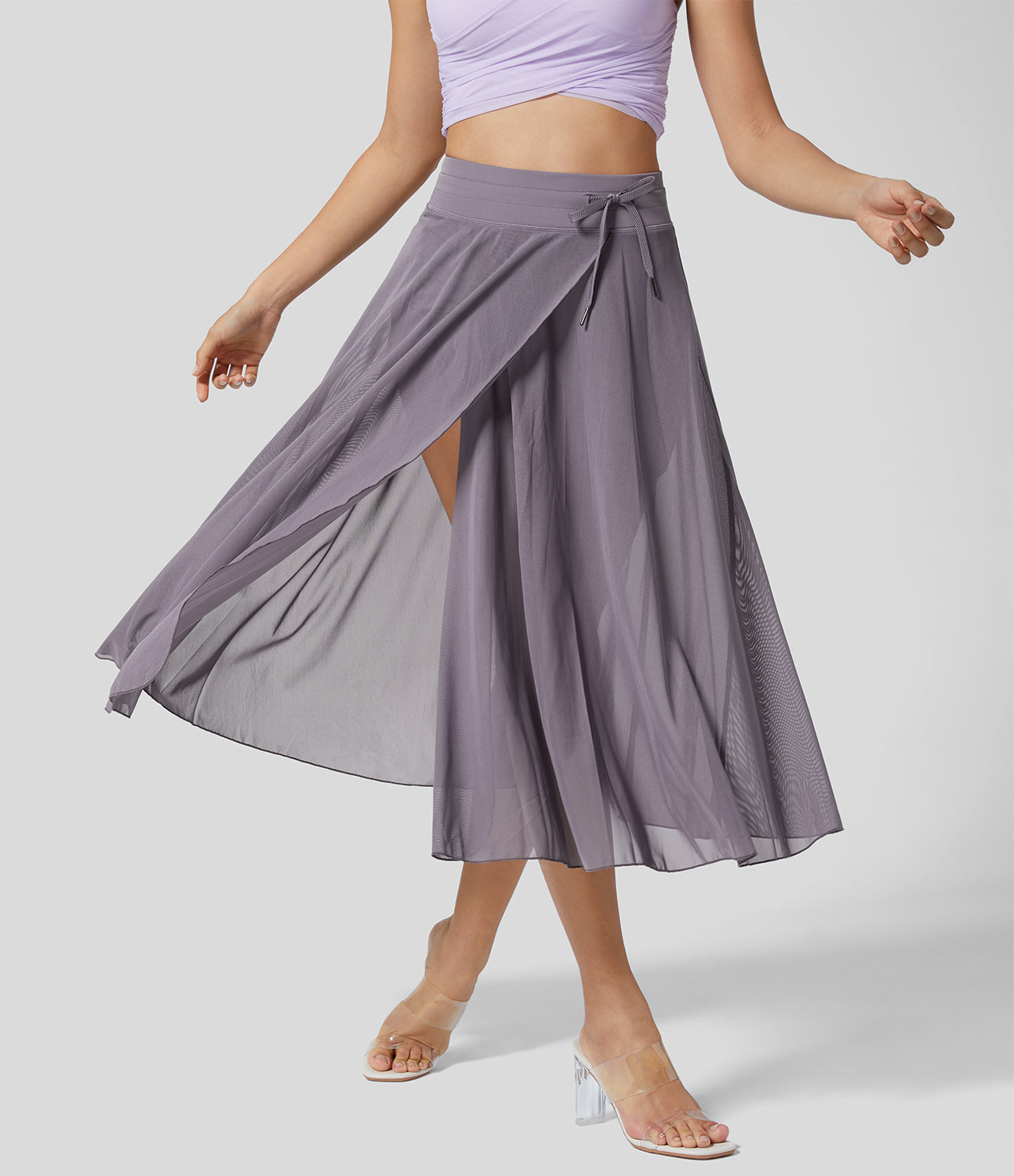 Ayla -  High-Waisted 2-in-1 Skirt