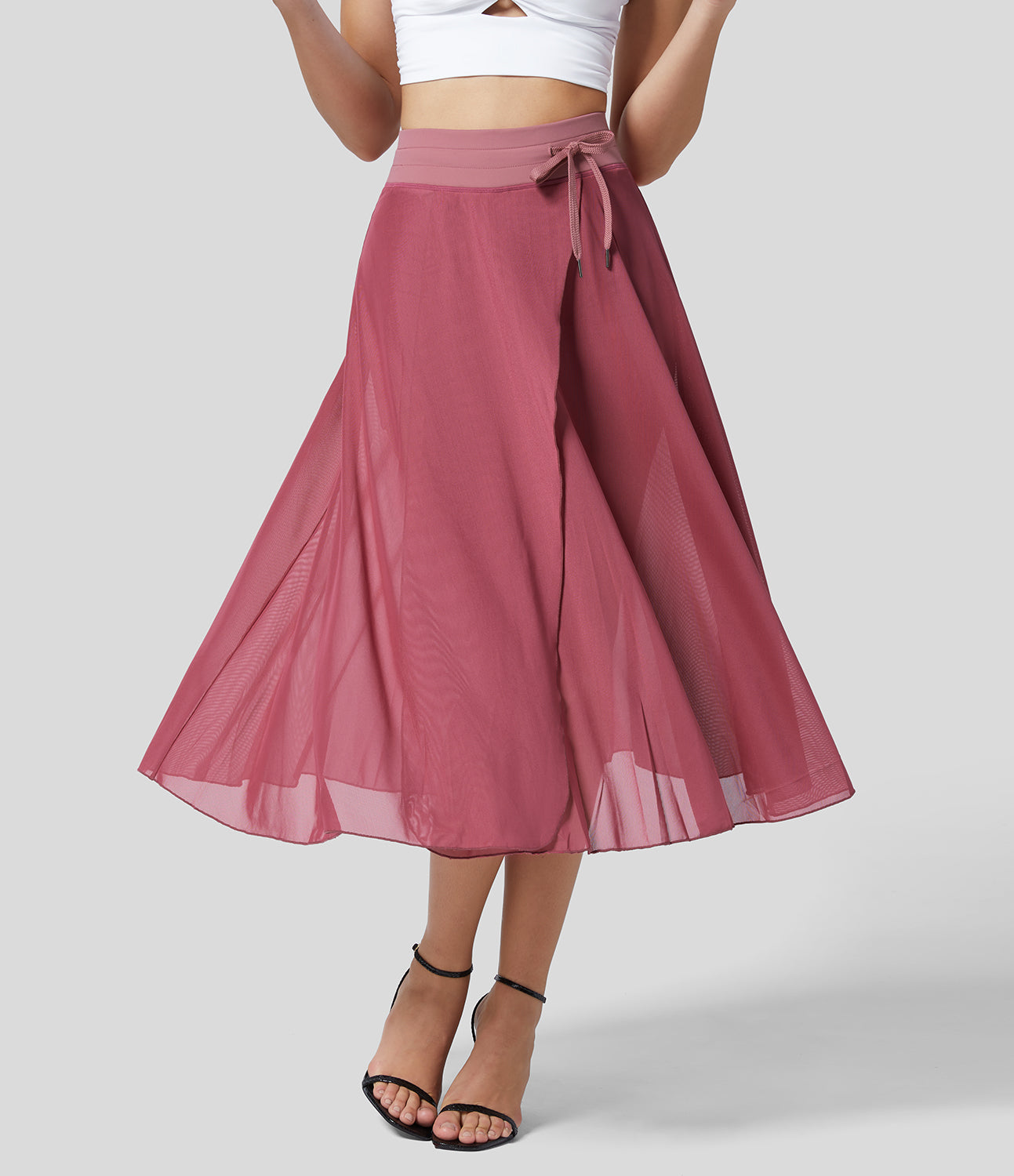 Ayla -  High-Waisted 2-in-1 Skirt