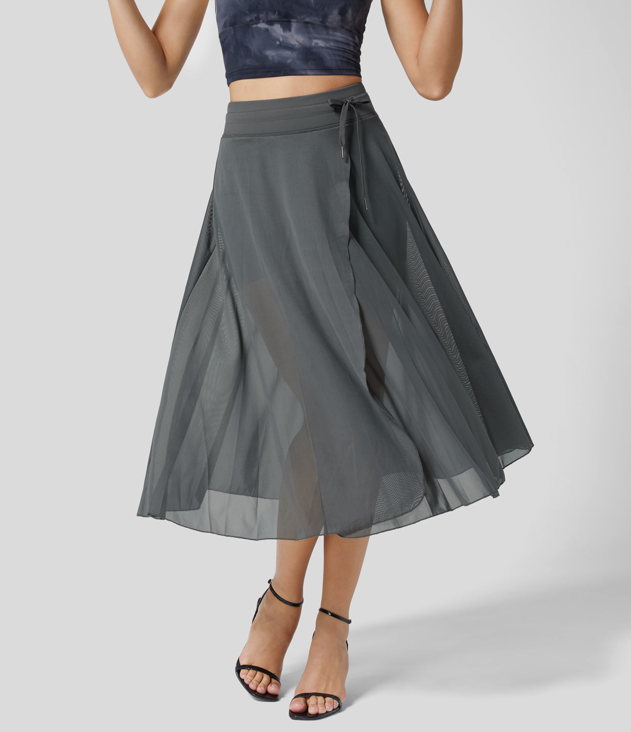 Ayla -  High-Waisted 2-in-1 Skirt