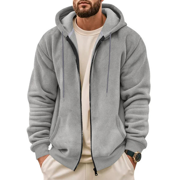 Brooklyn - Waffle Knit Hoodie