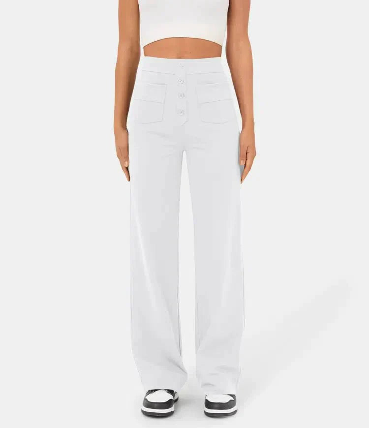Jade - High Waist Stretch Casual Pants
